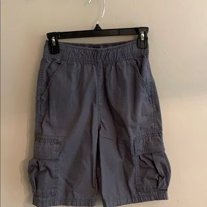 Boys cargo shorts gray